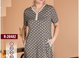 Платье (XL,2XL,3XL,4XL) "Cocoon" арт. R-20402