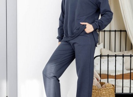 Костюм с брюками "Агапэ" арт. 3035 цв. серый