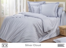Постельное белье "Cotton Dreams" мако-сатин "Silver Cloud"